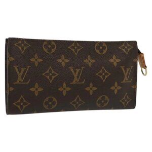 LOUIS VUITTON Monogram Bucket GM Accessory Pouch LV Auth 139563